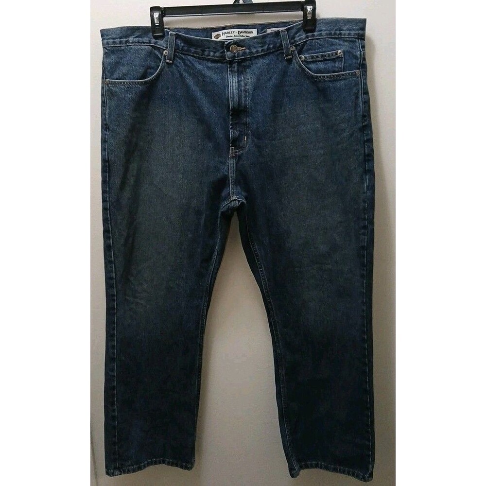 Harley-Davidson Jeans 44x30 Original Boot Cut Heavy Duty Denim 99027-09VM
